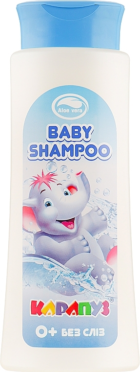 Kids Shampoo with Aloe Vera Extract "Baby Elephant" - Karapuz — photo N1