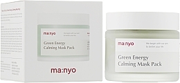 Soothing Clay Mask with Green Tea - Manyo Factory Green Energy Calming Mask Pack — photo N2