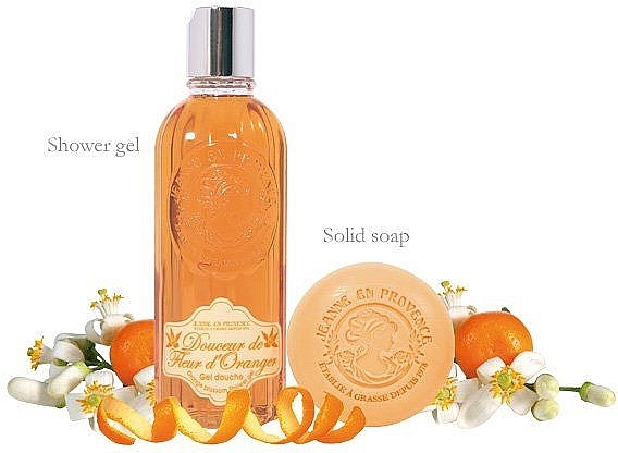 Shower Gel "Orange" - Jeanne en Provence Douceur de Fleur d’Oranger Orange Blossom Shower Gel — photo N2