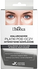 Fragrances, Perfumes, Cosmetics Hyaluronic Eye Pads - L'biotica Hyaluronic Eye Pads
