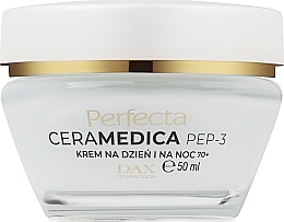 Day & Night Anti-Wrinkle Cream 70+ - Perfecta Ceramedica Pep-3 Face Cream 70+ — photo N1