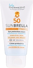 Sun Protection Cream for Kids - Dermedic Sunbrella Baby Sun Protection Cream SPF 50+ — photo N2