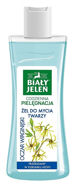 Witch Hazel Facial Washing Gel - Bialy Jelen Cleansing Gel — photo N1