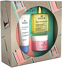 Fragrances, Perfumes, Cosmetics Set - Nuxe Discovery Box (oil/50ml + mask/50ml + cr/30ml)