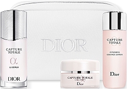 Fragrances, Perfumes, Cosmetics Set - Dior Capture Total Serum Ritual Care Set Gift Set (f/lot/50 ml+sr/30ml+cr/15ml+bag)