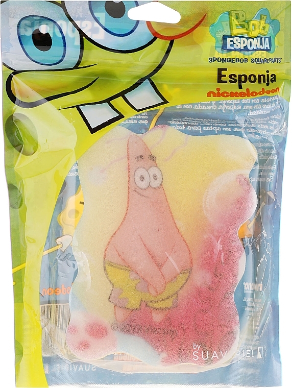 Bath Sponge "SpongeBob", Patrick - Suavipiel Sponge Bob Bath Sponge — photo N13