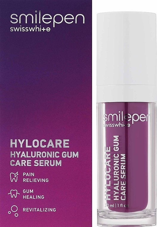 Gum Care Serum - SwissWhite Smilepen Hylocare Hyaluronic Gum Care Serum — photo N2