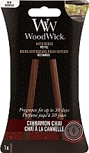 Fragrances, Perfumes, Cosmetics Car Reed Diffuser (refill) - Woodwick Cinnamon Chai Auto Reeds Refill