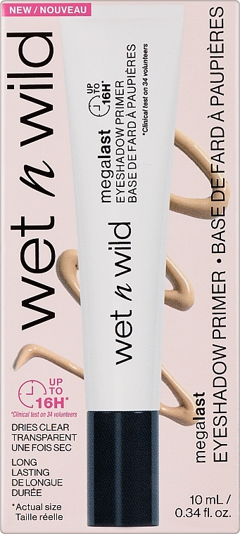 Eyeshadow Primer - Wet N Wild Megalast Eyeshadow Primer — photo N2