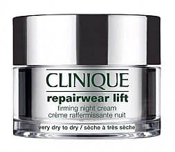 Fragrances, Perfumes, Cosmetics Night Face Cream for Dry Skin - Clinique Repairwear Lift Night