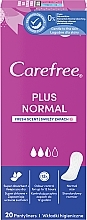 Fragrances, Perfumes, Cosmetics Hygienic Daily Pads, 20pcs - Carefree Plus Original Fresh Scent Pantyliners