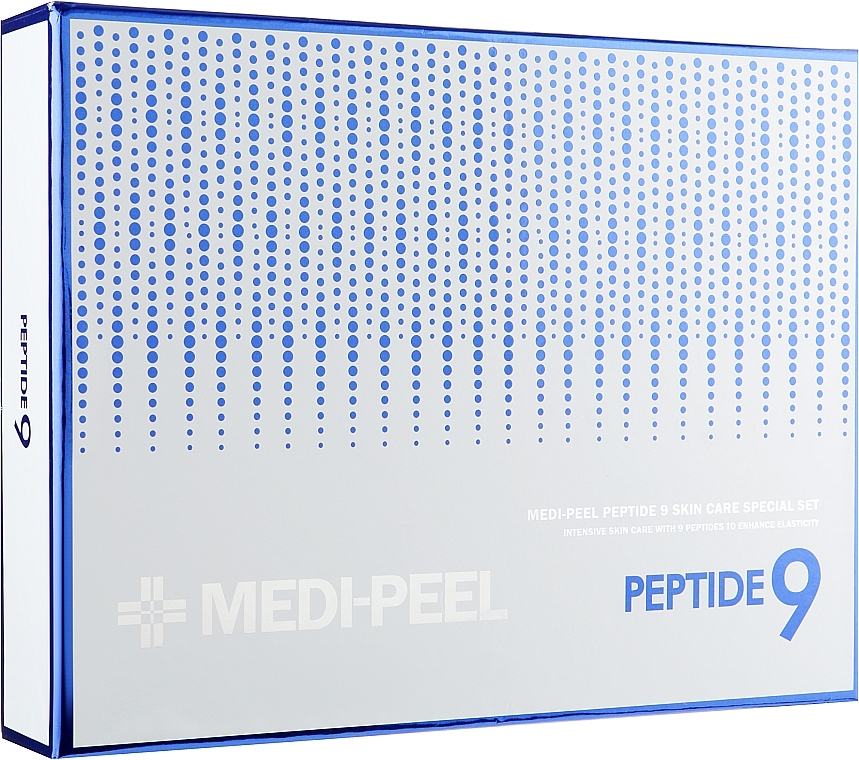 Set - Medi Peel Peptide 9 Skin Care Special Set (toner/250ml+30ml + emulsion/250ml+30ml + cr/10g) — photo N1