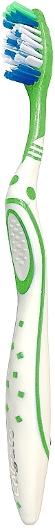 Toothbrush Medium "Max White", green - Colgate Max White Medium With Polishing Star — photo N2