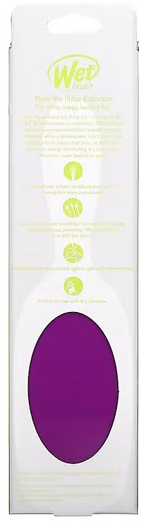 Hair Brush - Wet Brush Shine Enhancer Care Purple — photo N5