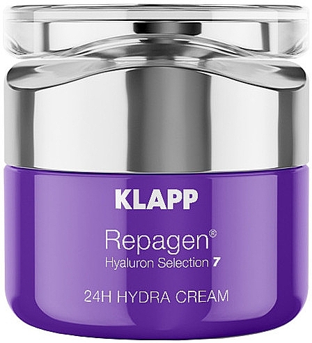 Moisturizing Face Cream - Klapp Repagen Hyaluron Selection 7 24 Hydra Cream — photo N1