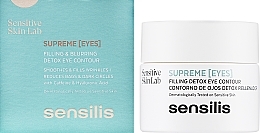 Regenerating Night Eye Treatment - Sensilis Supreme Renewal Detox Eye — photo N2