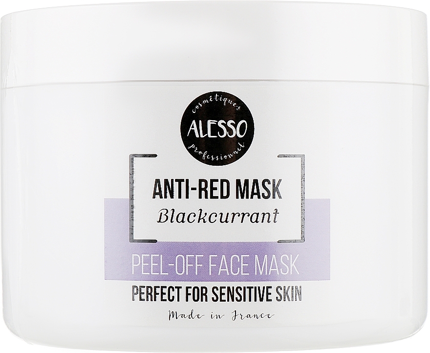 Soothing Alginate Face Mask with Black Currant - Alesso Professionnel Alginate Peel-Off Face Mask — photo N3