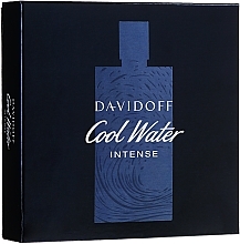 Fragrances, Perfumes, Cosmetics Davidoff Cool Water Intense - Set (edp/75ml + sh/gel/75ml)