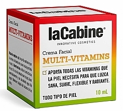 Fragrances, Perfumes, Cosmetics Multivitamin Face Cream - La Cabine Multi-Vitamins Cream (mini size)