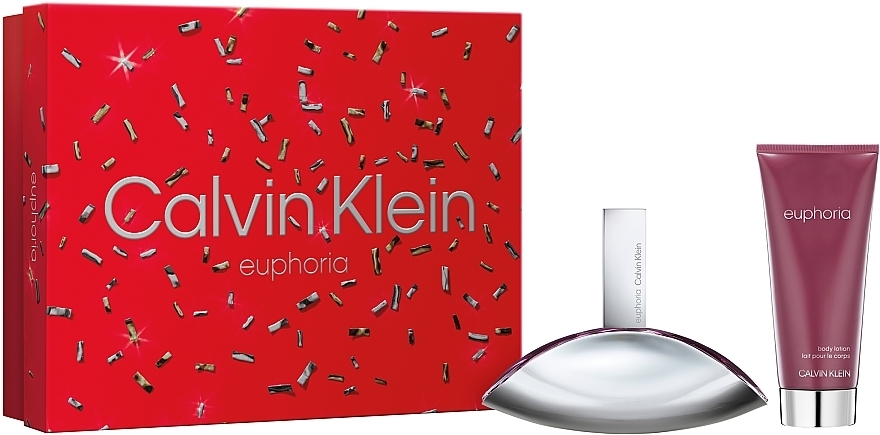 Calvin Klein Euphoria - Set (edp/100ml + b/lot/100ml) — photo N1