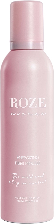 Set - Roze Avenue Me & Mini Energizing Fiber Mousse (mousse/250ml + mousse/100ml) — photo N2