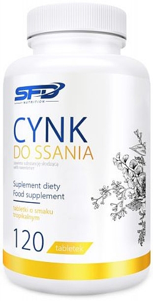 Tropical Flavor Zinc Dietary Supplement - SFD Nutrition Cynk Tropical — photo N2