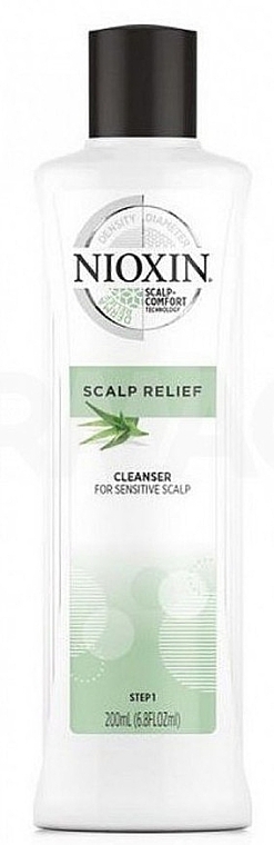 Shampoo for Sensitive Scalp - Nioxin Scalp Relief Cleanser — photo N1