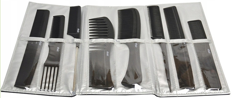 Professional Comb Set in a Case, 8 pcs - Xhair — photo N4