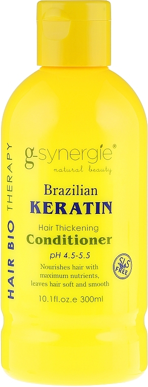 Keratin Hair Conditioner - G-synergie Brazilian Keratin Conditioner — photo N1