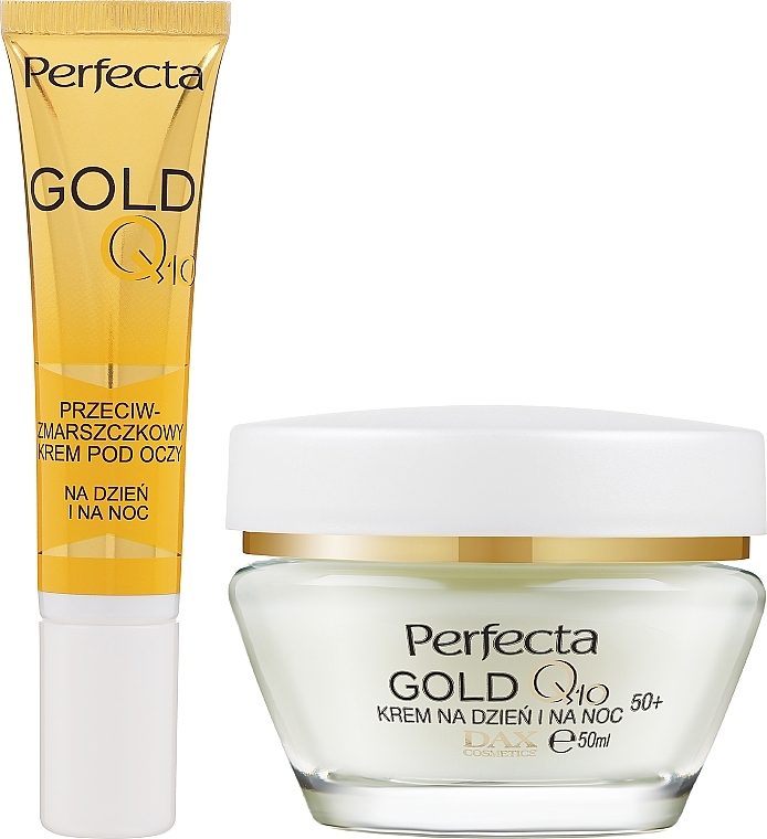 Set - Perfecta Gold Q10 50+ (f/cr/50ml + eye/cr/15ml) — photo N2