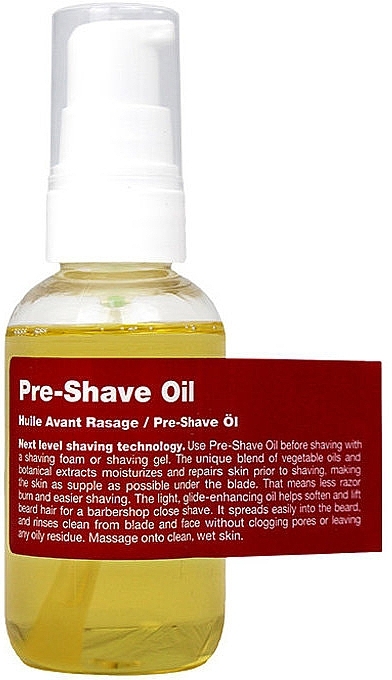 Pre-Shave Oil - Recipe For Men Pre-Shave Oil — photo N1