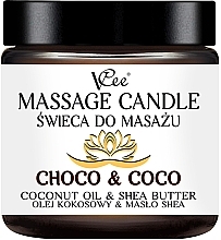 Coconut Oil & Shea Butter Massage Candle - VCee Massage Candle Coconut Oil & Shea Butter — photo N1