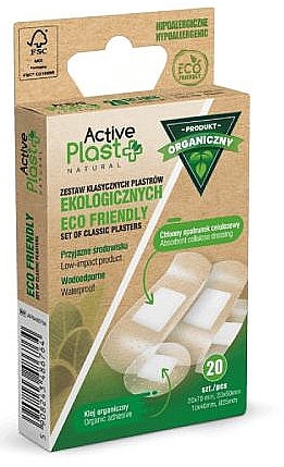 Band-aid - Ntrade Active Plast Natural Eco Friendly — photo N1