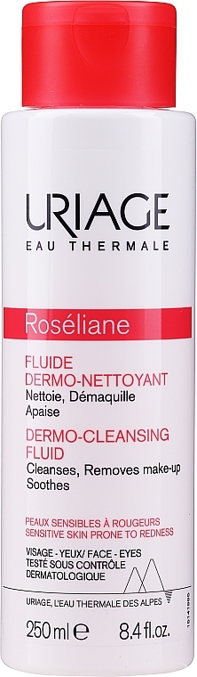 Purifying Emulsion - Uriage Sensitive Skin Roseliane Cleansing Lotion — photo N1