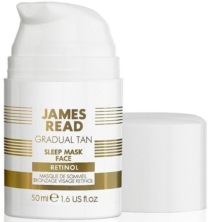 Night Face Mask with Retinol Complex & Tan Effect - James Read Sleep Mask Face Retinol Gradual Tan — photo N4