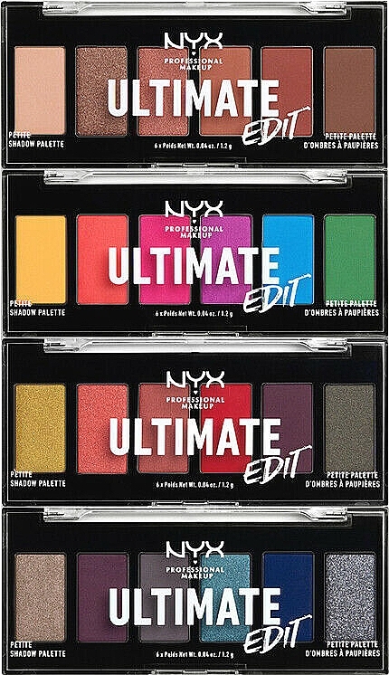 Shadow Palette - NYX Professional Makeup Ultimate Edit Petite Shadow Palette — photo N1