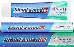 Fragrances, Perfumes, Cosmetics Toothpaste "Mint Kiss" - Blend-a-med 3D White Fresh Extreme Mint Kiss Toothpaste