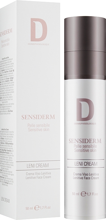 Cream for Sensitive & Couperose Skin - Dermophisiologique Sensiderm Leni Cream — photo N10