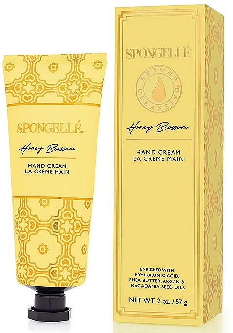 Moisturizing Hand Cream - Spongelle Honey Blossom Hand Cream — photo N2