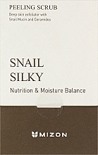 Face Peeling Scrub with Snail Mucin - Mizon Snail Silky Peeling Scrub — photo N2