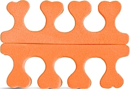 Fragrances, Perfumes, Cosmetics Pedicure Toe Separator, 2562, orange - Donegal 