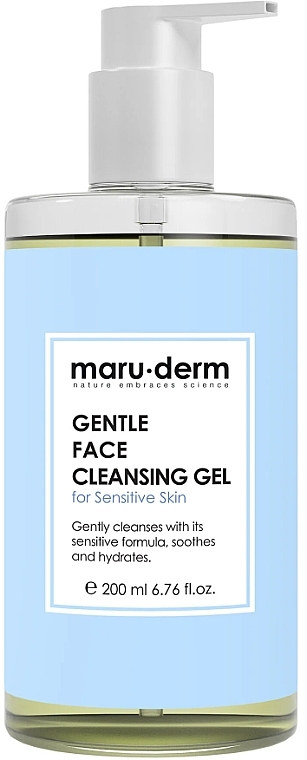 敏感肌 クレンジングジェル - Maruderm Cosmetics Gentle Face Cleansing Gel	 — photo N1