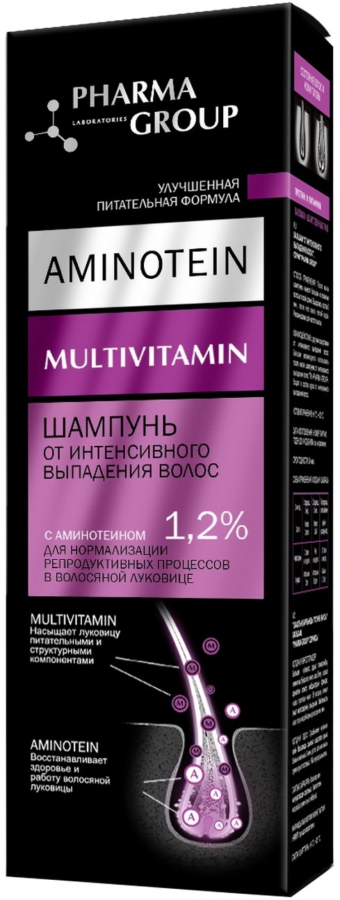 Anti Intensive Hair Loss Shampoo - Pharma Group Anti Intensive Hair Loss — photo 150 ml