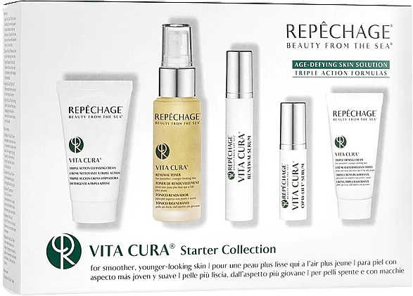 Set, 5 products - Repechage Vita Cura Starter Collection — photo N1