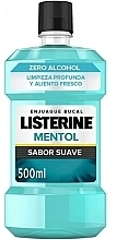 Fragrances, Perfumes, Cosmetics Alcohol-Free Menthol Mouthwash - Listerin Mentol Zero Alcohol