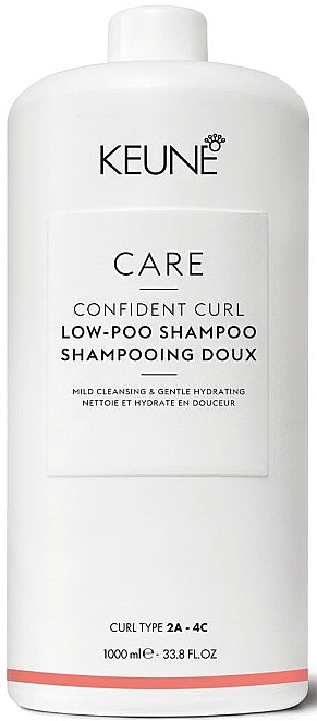 Shampoo for Curly Hair - Keune Care Confident Curl Low-Poo Shampoo — photo N1