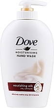 Liquid Cream Soap "Soft Silk" - Dove — photo N1