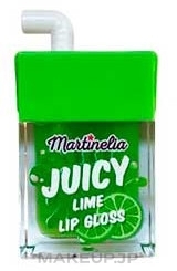 Juicy Lip Gloss, lime - Martinelia Lip Gloss — photo 8 ml