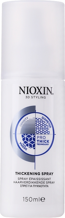 Hair Volume Spray - Nioxin 3D Styling Thickening Spray — photo N1
