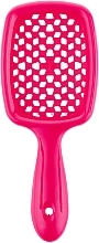 Hair Brush, pink - Janeke Superbrush Small The Original 83SP234 FFL — photo N11